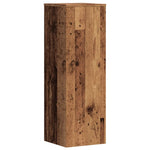 ZNTS Plant Stand Old Wood 33x33x100 cm Engineered Wood 852958