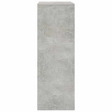 Sideboard with 6 Drawers Concrete Grey 50x34x96 cm 800670