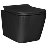 Wall-hung Toilet Ceramic Black 42045640