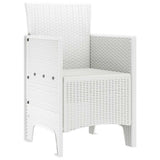 Garden Chair 2 pcs White 53 x 49 x 85 cm Polypropylene 847458