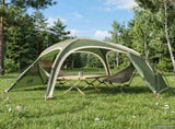 Trekking Tent with Rainfly Water-Resistant 2-Person Green 42042214