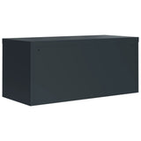 File Cabinet Anthracite 90x40x40 cm Steel 339719