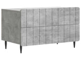 Bedside Cabinet with Drawer Concrete Grey 62 x 34.5 x 49.5 cm 894318