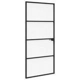 Home Door 93 x 201.5 x 3.5 cm Aluminium and Tempered Glass 42025245
