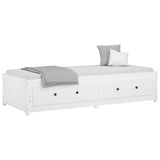 Day Bed without Mattress White 90x200 cm Solid Wood Pine 821590
