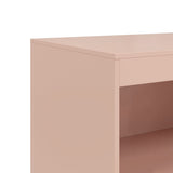Sideboard Pink 67x39x107 cm Steel 841668