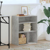 Book Cabinet Concrete Grey 60x30x71.5 cm Engineered Wood 860313