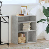 ZNTS Book Cabinet Concrete Grey 60x30x71.5 cm Engineered Wood 860313