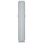 Retractable Side Awning Red 100x1000 cm 48477