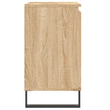 Bathroom Cabinet Sonoma Oak 58x33x60 cm Engineered Wood 831591