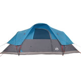 Family Tent Dome 9-Person Blue Waterproof 94564