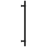 Cabinet Handles 20 pcs Black 224 mm Stainless Steel 3203696