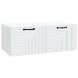 Wall-Mounted TV Cabinet White 78.5 x 41 x 30 cm Engineered Wood 898685