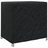 Outdoor Swing Cover Black 175 x 125 x 180 cm 600D Oxford Fabric 4105917