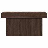 Coffee Table Brown Oak 80x55x40 cm Engineered Wood 840869
