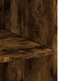 Highboard Smoked Oak 70x41x185 cm Engineered Wood 3281691