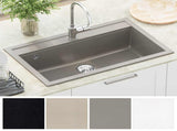 Sink Grey 795 x 505 mm Granite 42028389