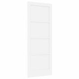 Interior Door ORKDAL White 78 x 202 cm Plywood 4102660