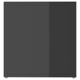 TV Cabinets 2 pcs High Gloss Grey 72x35x36.5 cm Engineered Wood 3079906