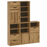 Side Cabinets 5 pcs ODDA 40x24x79 cm Solid Wood Pine 3365366