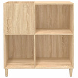 Record Cabinet Sonoma Oak 84.5x38x89 cm Engineered Wood 831992