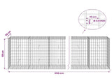 Gabion with 3.5 mm Wire and 5x10 cm Mesh 950x50x100 cm 3462829