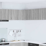 Hanging Cabinet Grey Sonoma and White 57 x 57 x 40 cm 884191