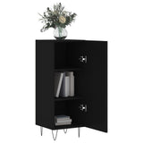 Sideboard Black 34.5x34x90 cm Engineered Wood 828533