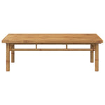 ZNTS Coffee Table 110x55x35 cm Bamboo 366470