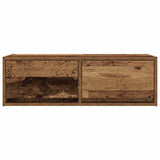 TV Cabinet Old Wood 80x31x25.5 cm Engineered Wood 861522