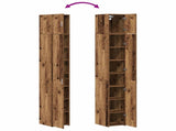 Storage Cabinet with Shelves Old Wood 30 x 42.5 x 225 cm 3365627