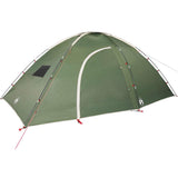Camping Tent 8-Person Green Waterproof 94716