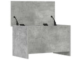 Storage Chest Concrete Grey 60 x 40 x 50 cm Engineered Wood 8011254