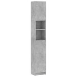 Bathroom Cabinet Concrete grey Engineered wood Tall 802880