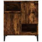 Sideboards 2 pcs Smoked Oak 60x35x70 cm Engineered Wood 3185732