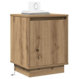 Bedside Cabinet 2 pcs Artisan Oak 39 x 34.5 x 50 cm 869609