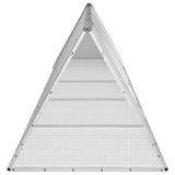 Rabbit Cage Grey 504,5x80,5x71 cm Galvanised Steel 3106451