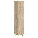Cabinet Set 2 pcs 33 x 34.5 x 90 cm Engineered Wood 3416549