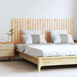 Wall Headboard 159.5x3x60 cm Solid Wood Pine 824848