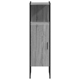 Bathroom Cabinet Grey Sonoma 33x33x120.5 cm Engineered Wood 842469