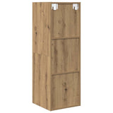 TV Cabinet Set Artisan Oak 37 x 37 x 107 cm Engineered Wood 875082
