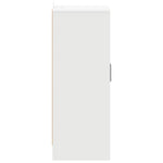 Shoe Cabinet White 60x35x92 cm Engineered Wood 808927