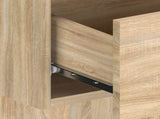 Wall-mounted Bedside Cabinets 2 pcs Sonoma Oak 810978