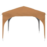 Pop-up Party Tent 290 x 290 x 245 cm Beige 42019848