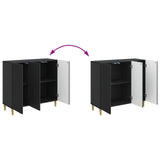 Sideboard Black 89 x 34.5 x 80 cm Engineered Wood 894646