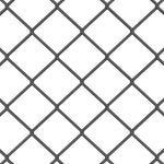 Chain Link Fence Grey 10 x 1 m Steel 42004810