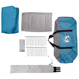 Family Tent with Rainfly Water-resistant 9-Person Blue 42042247