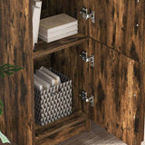 Desk 2 pcs Smoked Oak 3337293