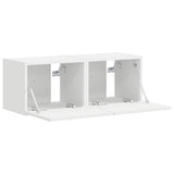 TV Wall Cabinet 2 pcs White 39 x 31 x 29.5 cm Engineered Wood 892170