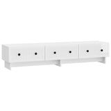 TV Cabinet High Gloss White 147 x 34.5 x 30 cm Engineered Wood 894019